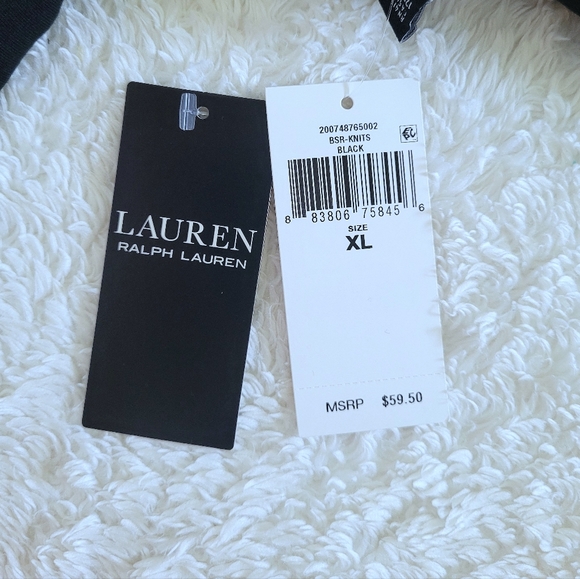 LAUREN Ralph Lauren "RLL" Logo Script✒️ Top - NWT - Picture 10 of 11